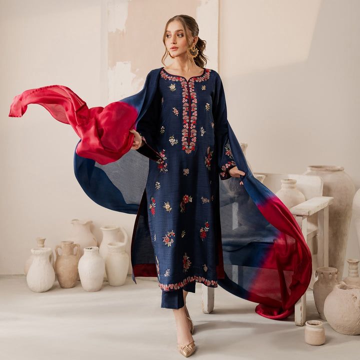 Zara Shahjahan β Embroidered Lawn 3PC β Summer Collection 2025 DW 504