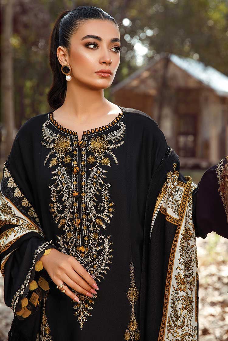 Aisling-3PC DHANAK – Elegant Embroidered Suit DF-DH-24