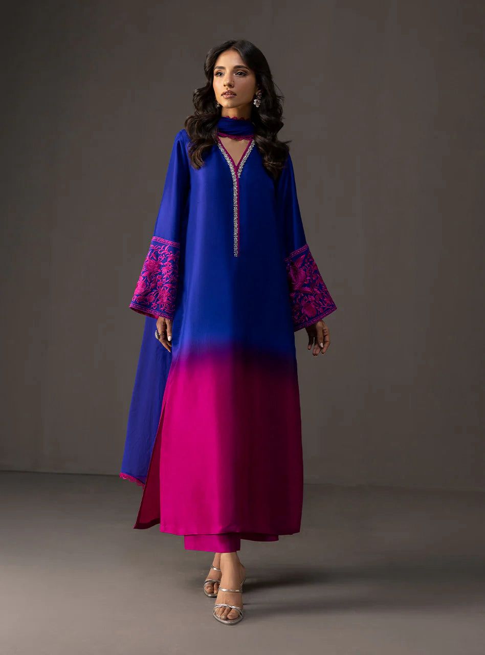 LULUSAR Silk 3PC Digital Printed DF-0065