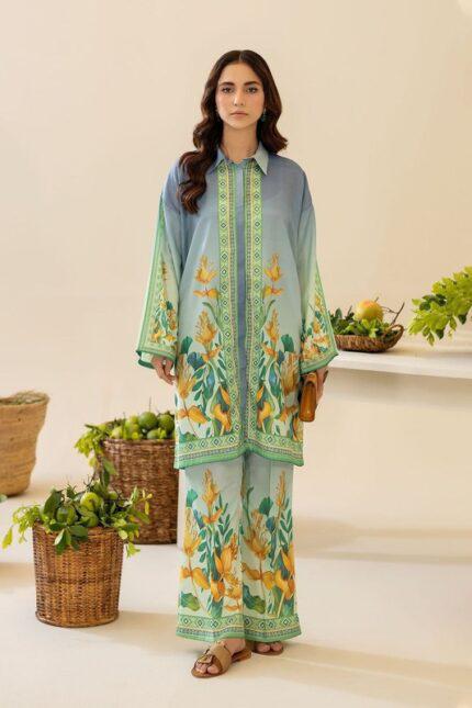 LULUSAR Silk 2PC Digital Printed ,DF-0017