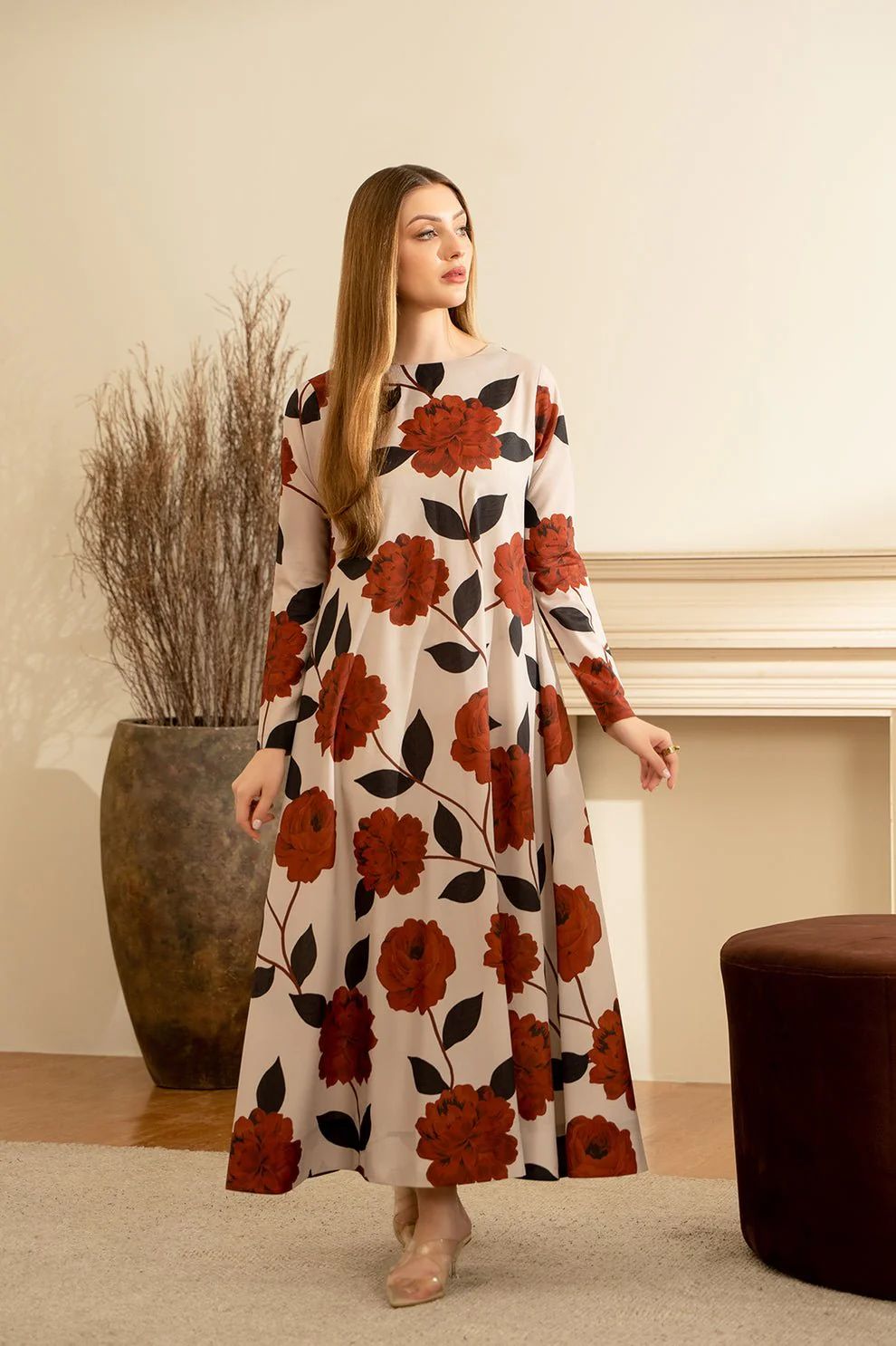 LULUSAR Silk 2PC Digital Printed ,DF-0001