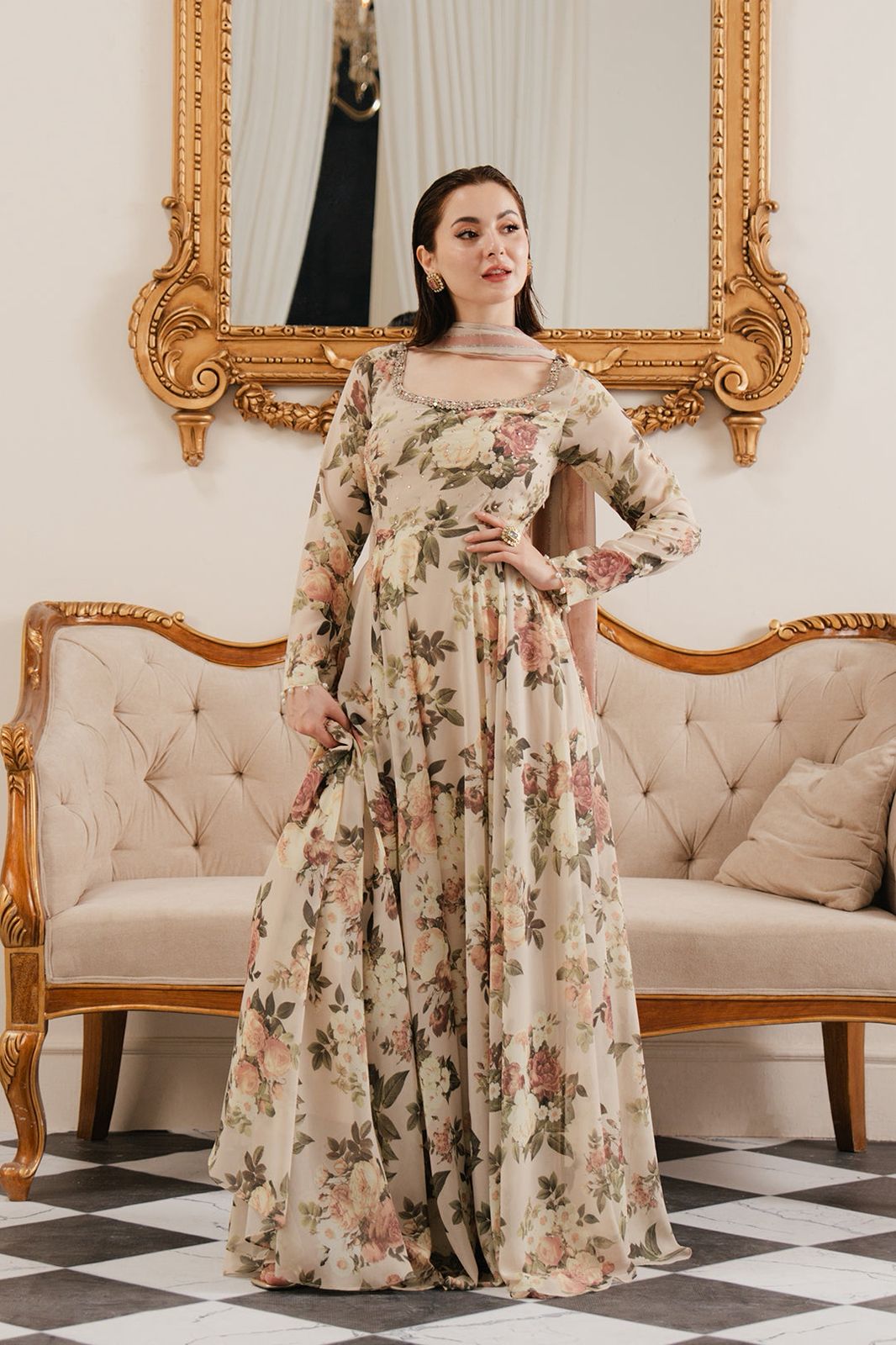 LULUSAR Silk 3PC Digital Printed ,DF-0032
