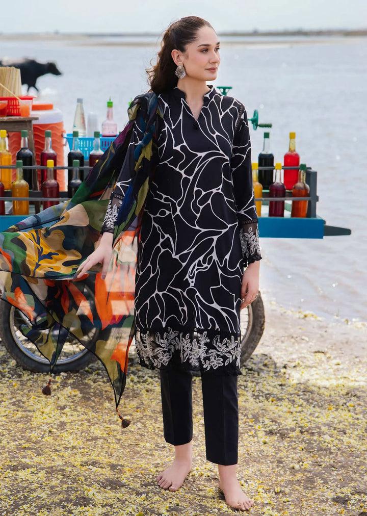 SAPPHIRE -3PC KARANDI Bana Dori Printed Shirt With Printed Duppta DF-KR-05