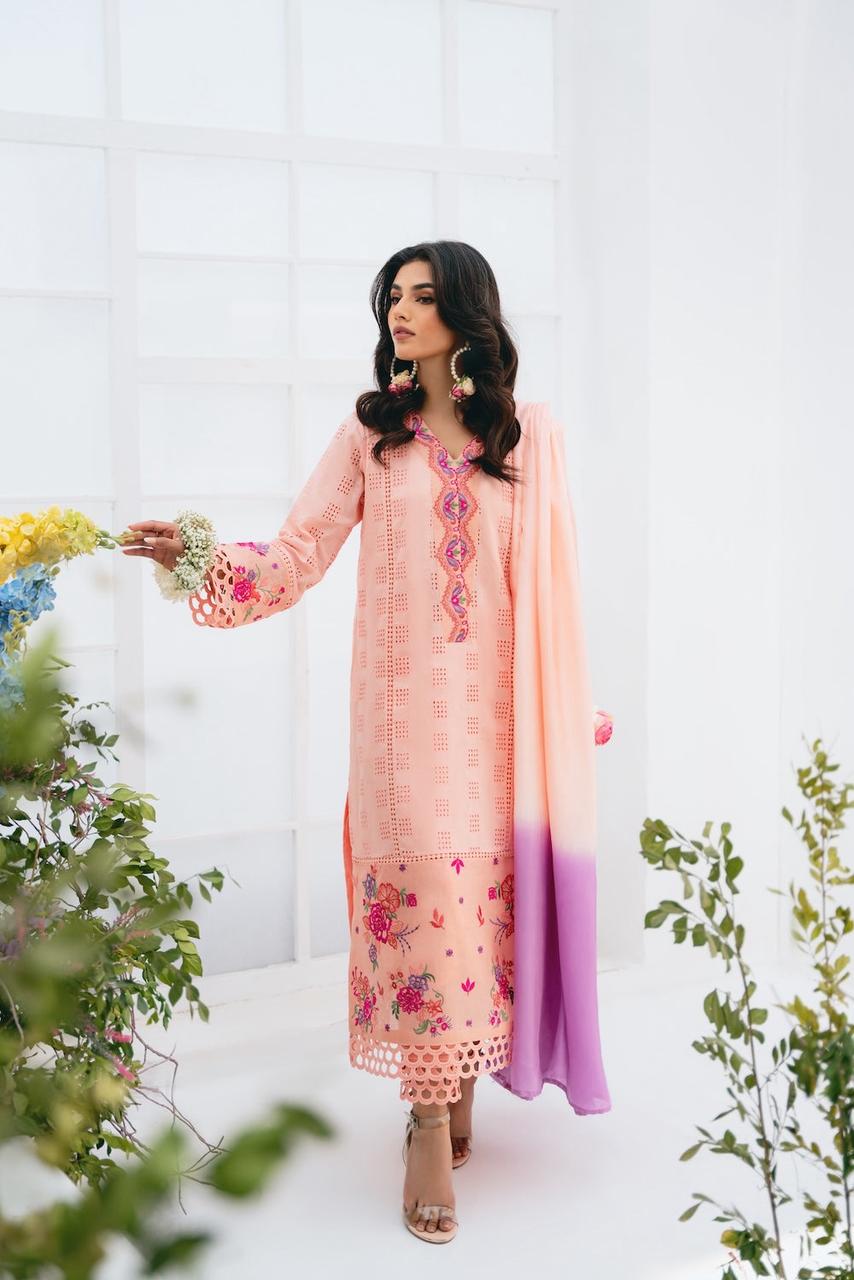 Zara Shahjahan β Embroidered Lawn 3PC β Summer Collection 2025