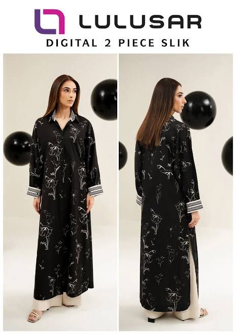 LULUSAR Silk 2PC Digital Printed ,DF-0010