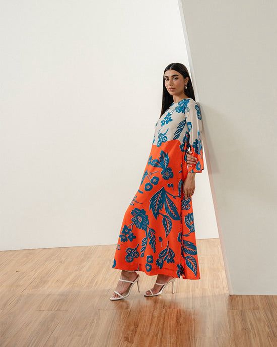LULUSAR Silk 2PC Digital Printed ,DF-0012