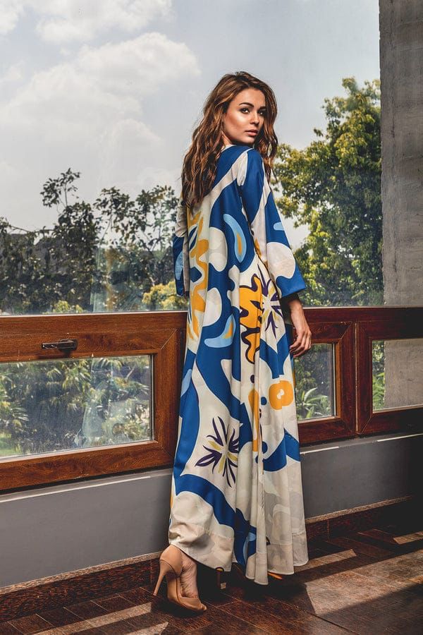 LULUSAR Silk 2PC Digital Printed ,DF-0011