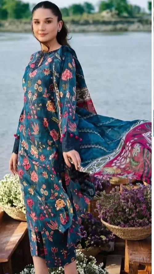 Karandi By Baroque - UnStitched 3 Pc / DF-KBB-09