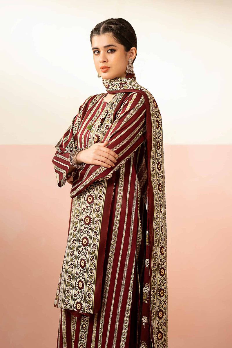 Karandi By Nishat - UnStitched 3 Pc / DF-KBN-01