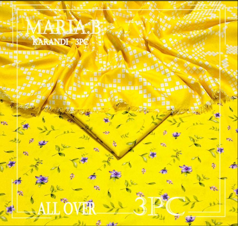 Karandi By Maria B - UnStitched 3 Pc / DF-KMB-03