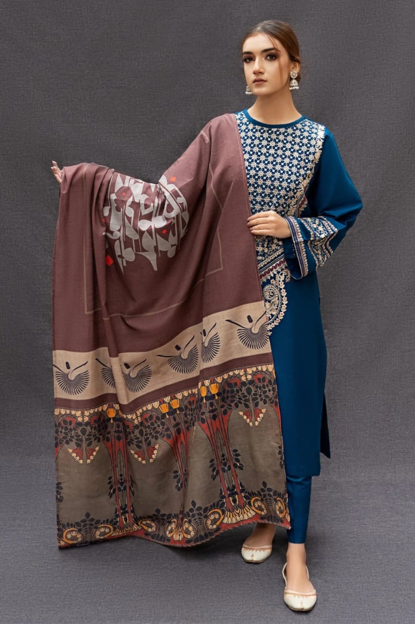 Urge – Luxury Lawn 3PC – Digital Printed Swiss Lawn Dupatta