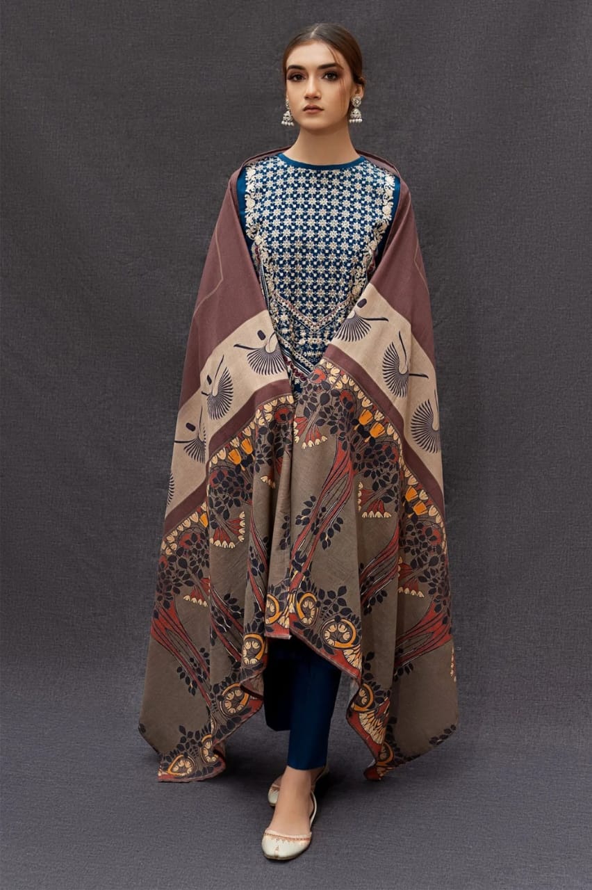 Urge – Luxury Lawn 3PC – Digital Printed Swiss Lawn Dupatta
