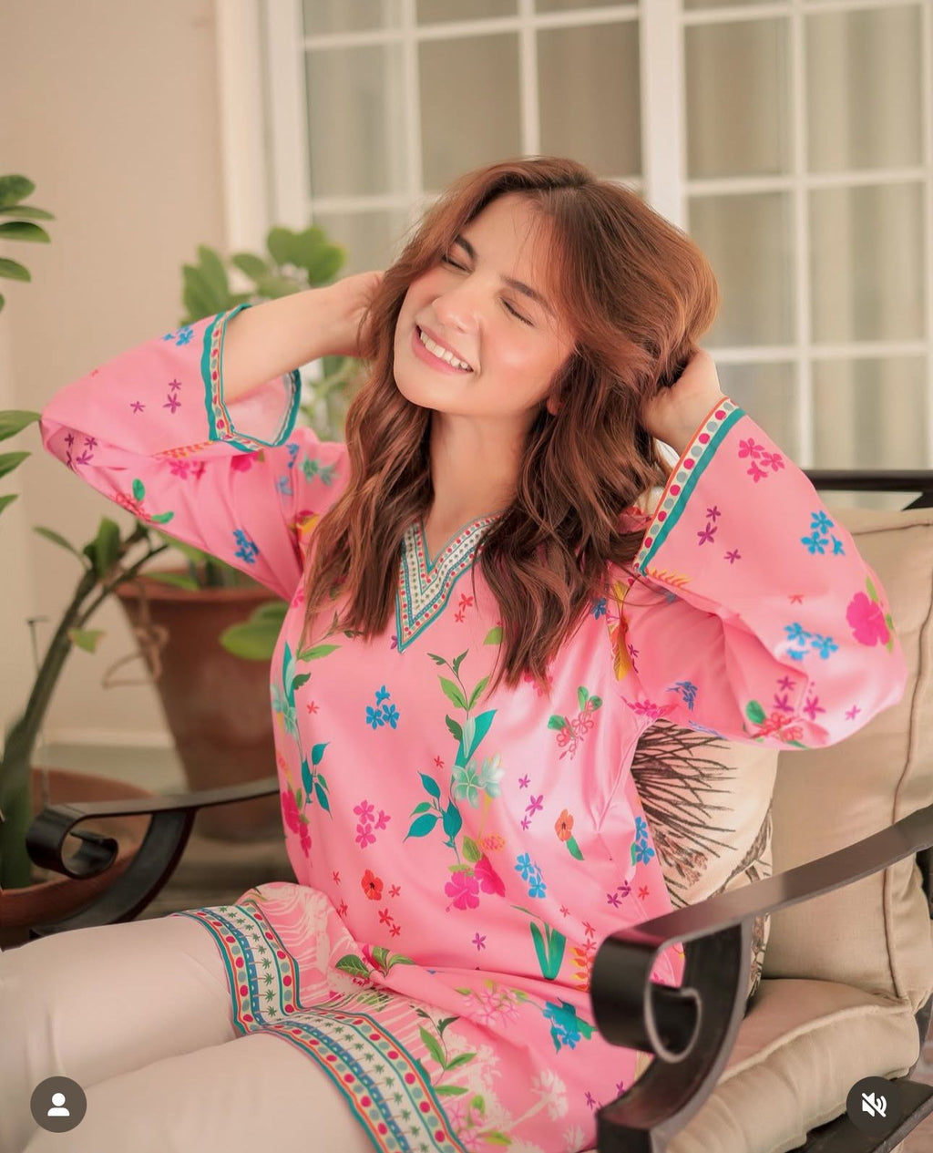 LULUSAR Silk 2PC Digital Printed ,DF-0013