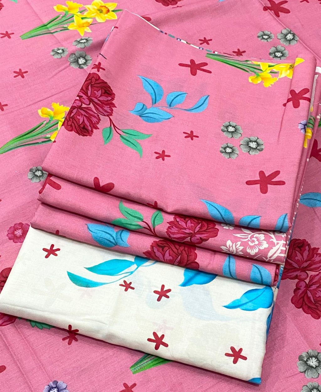 LULUSAR Silk 2PC Digital Printed ,DF-0013