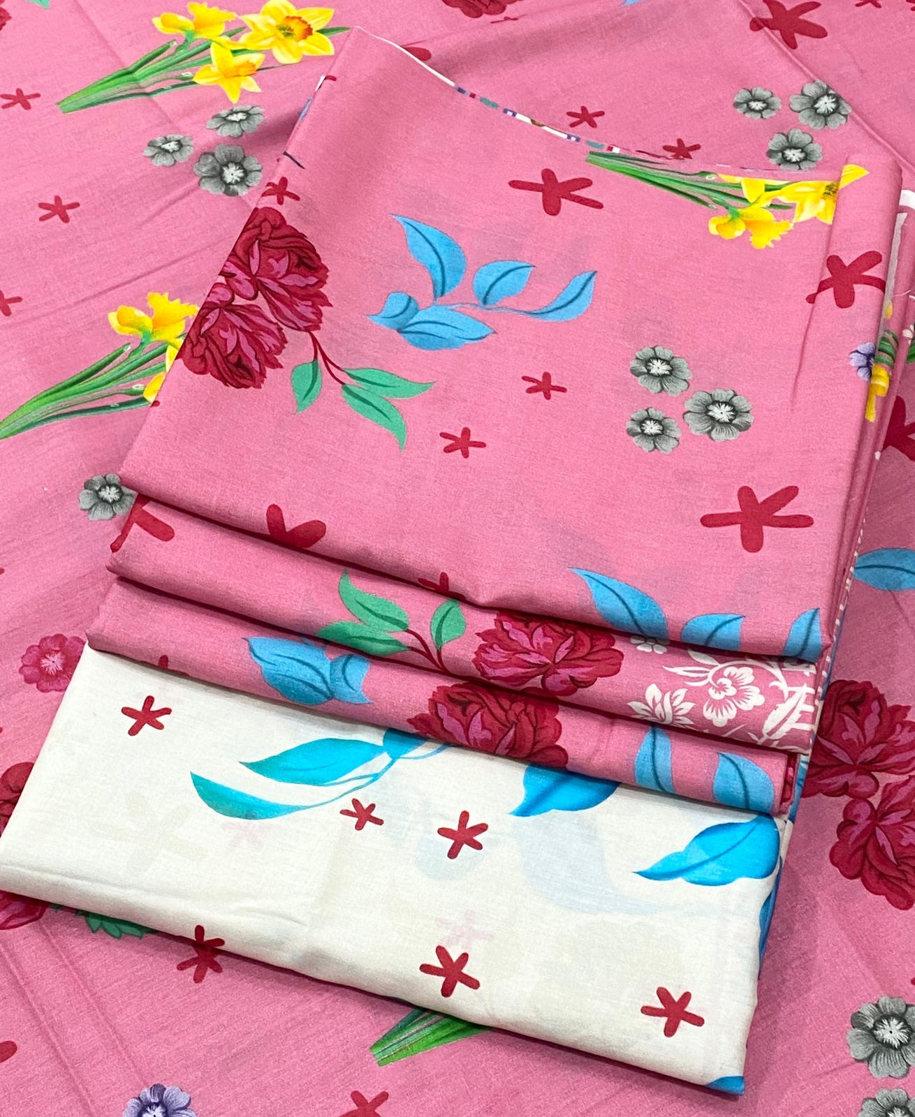 LULUSAR Silk 2PC Digital Printed ,DF-0013
