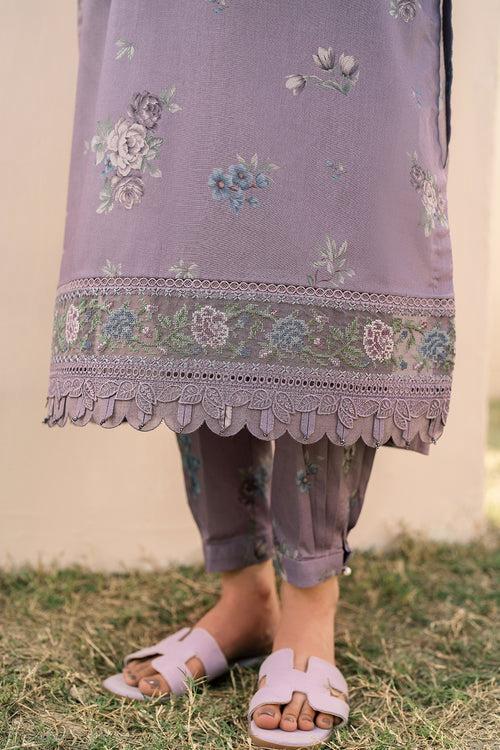 SAPPHIRE -3PC KARANDI  Bana Dori Printed  Shirt With Printed Duppta DF-KR-47