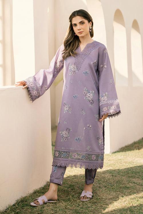 SAPPHIRE -3PC KARANDI  Bana Dori Printed  Shirt With Printed Duppta DF-KR-47