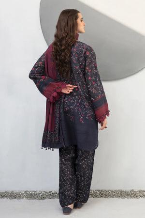 SAPPHIRE -3PC KARANDI  Bana Dori Printed  Shirt With Printed Duppta DF-KR-53
