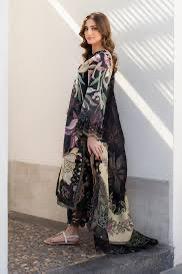 SAPPHIRE -3PC KARANDI  Bana Dori Printed  Shirt With Printed Duppta DF-KR-62