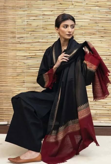 DYOT-3PC DHANAK – Elegant Embroidered Suit DF-DH-08