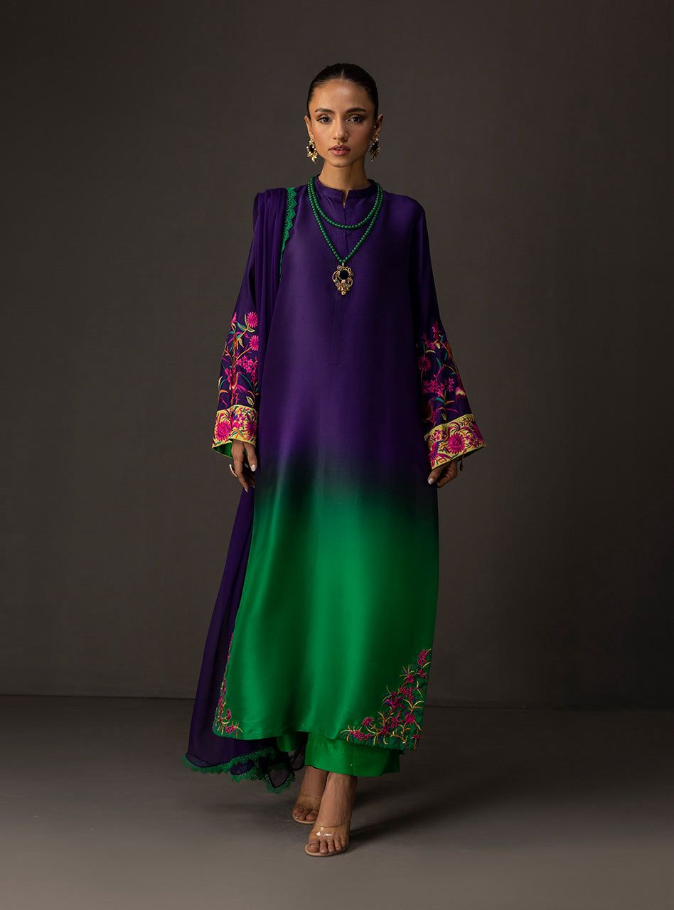 LULUSAR Silk 3PC Digital Printed DF-0069