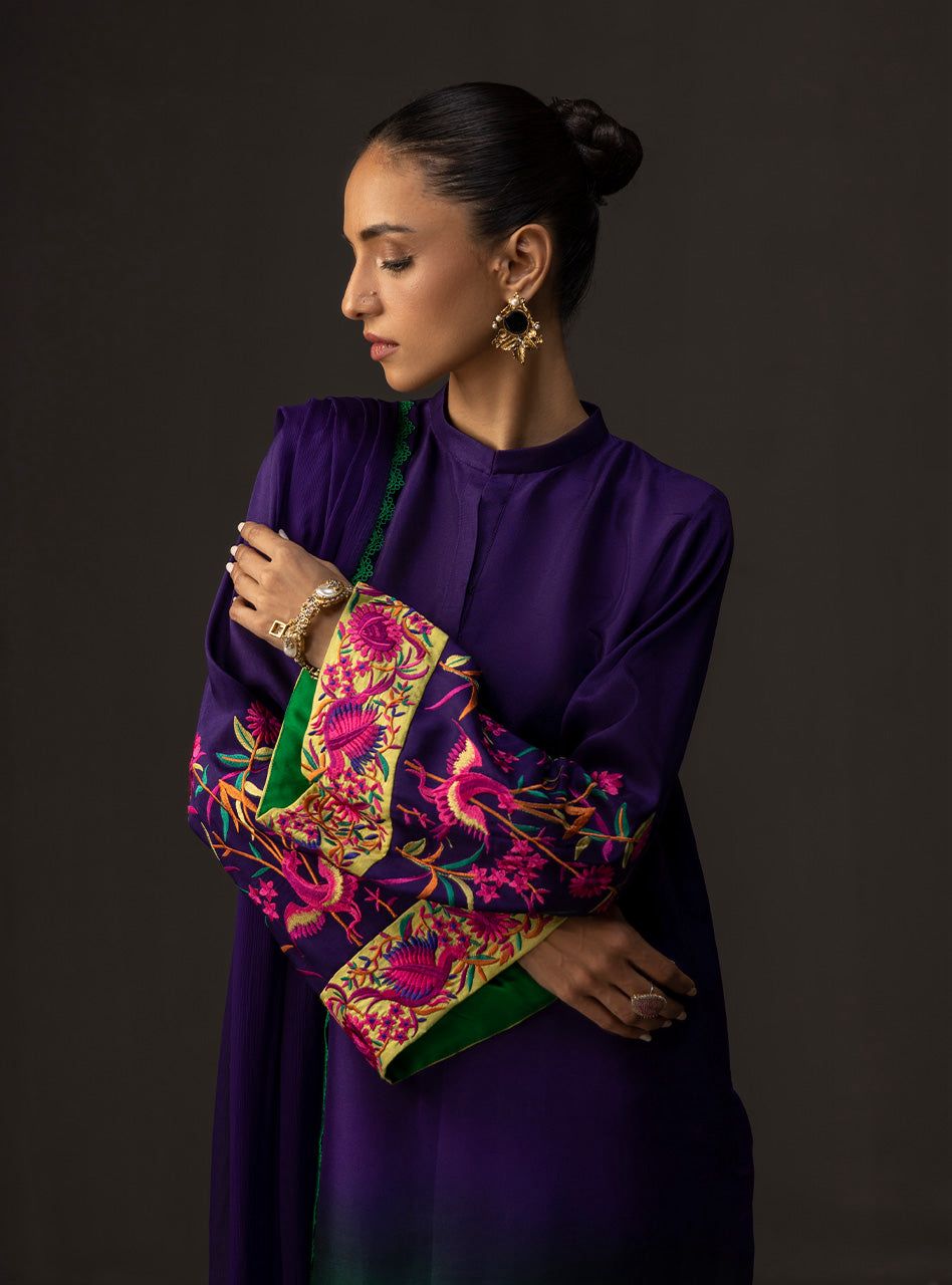 LULUSAR Silk 3PC Digital Printed DF-0069