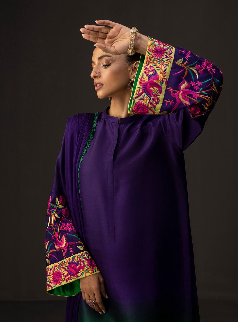 LULUSAR Silk 3PC Digital Printed DF-0069