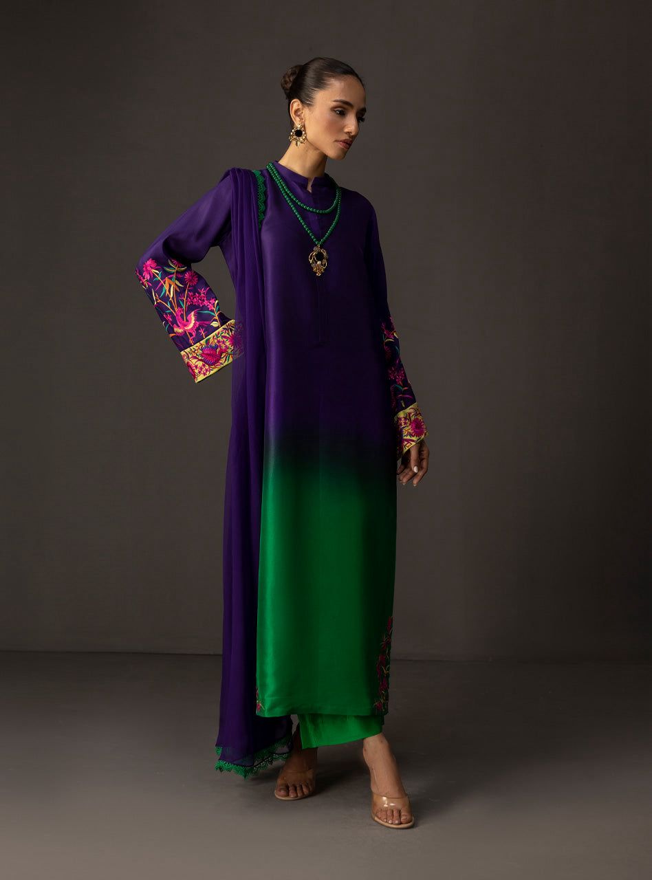 LULUSAR Silk 3PC Digital Printed DF-0069