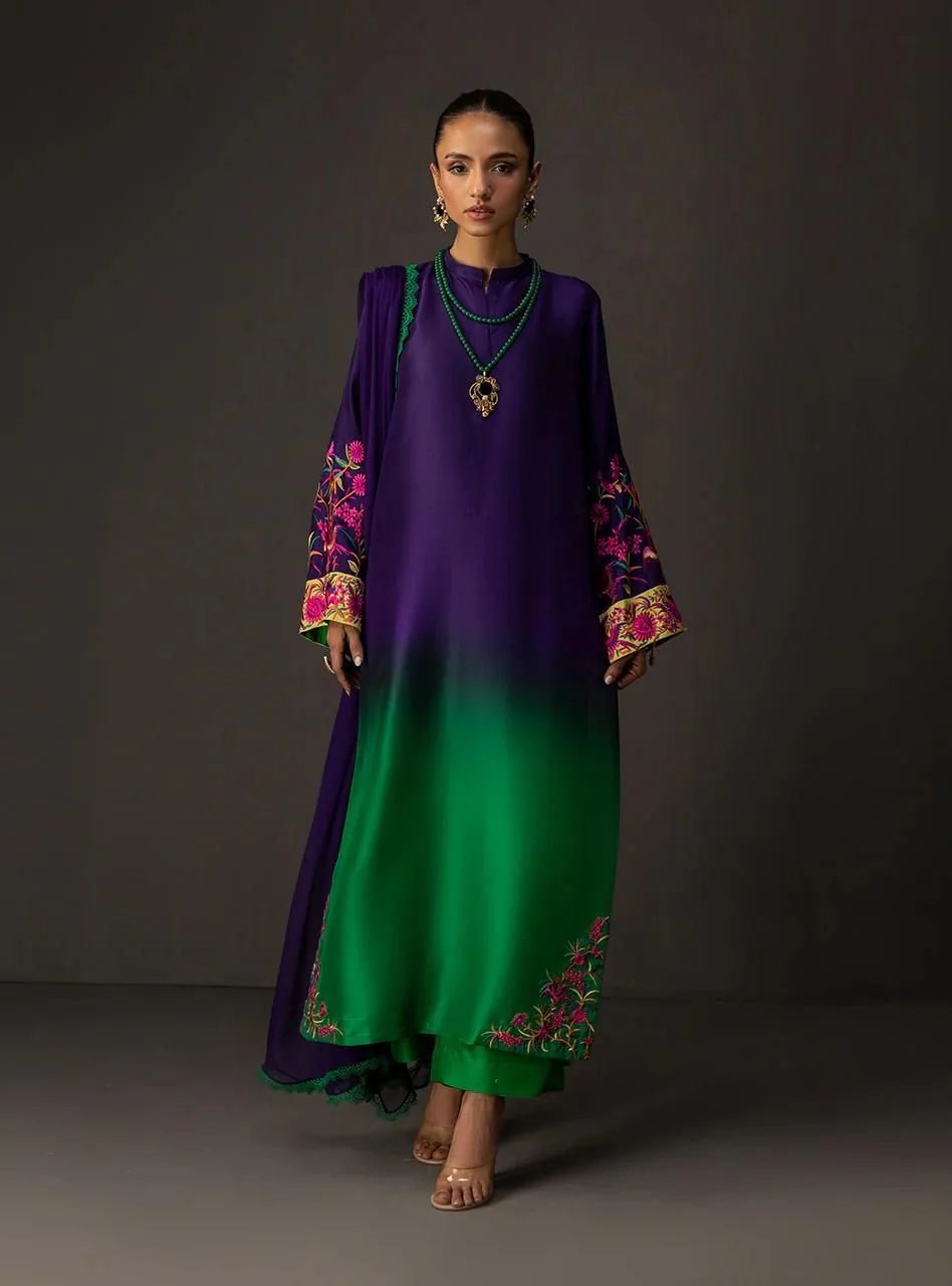 LULUSAR Silk 3PC Digital Printed DF-0069