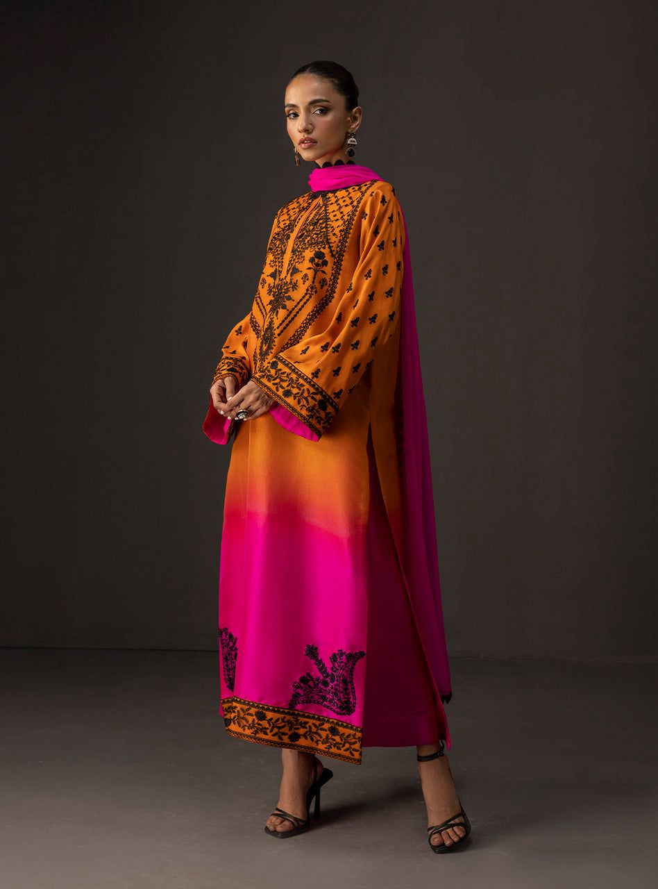 LULUSAR Silk 3PC Digital Printed DF-0067