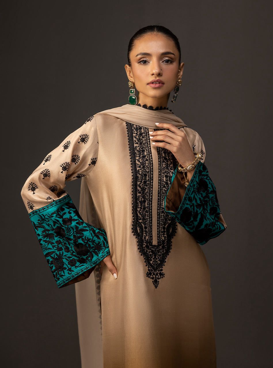LULUSAR Silk 3PC Digital Printed DF-0066