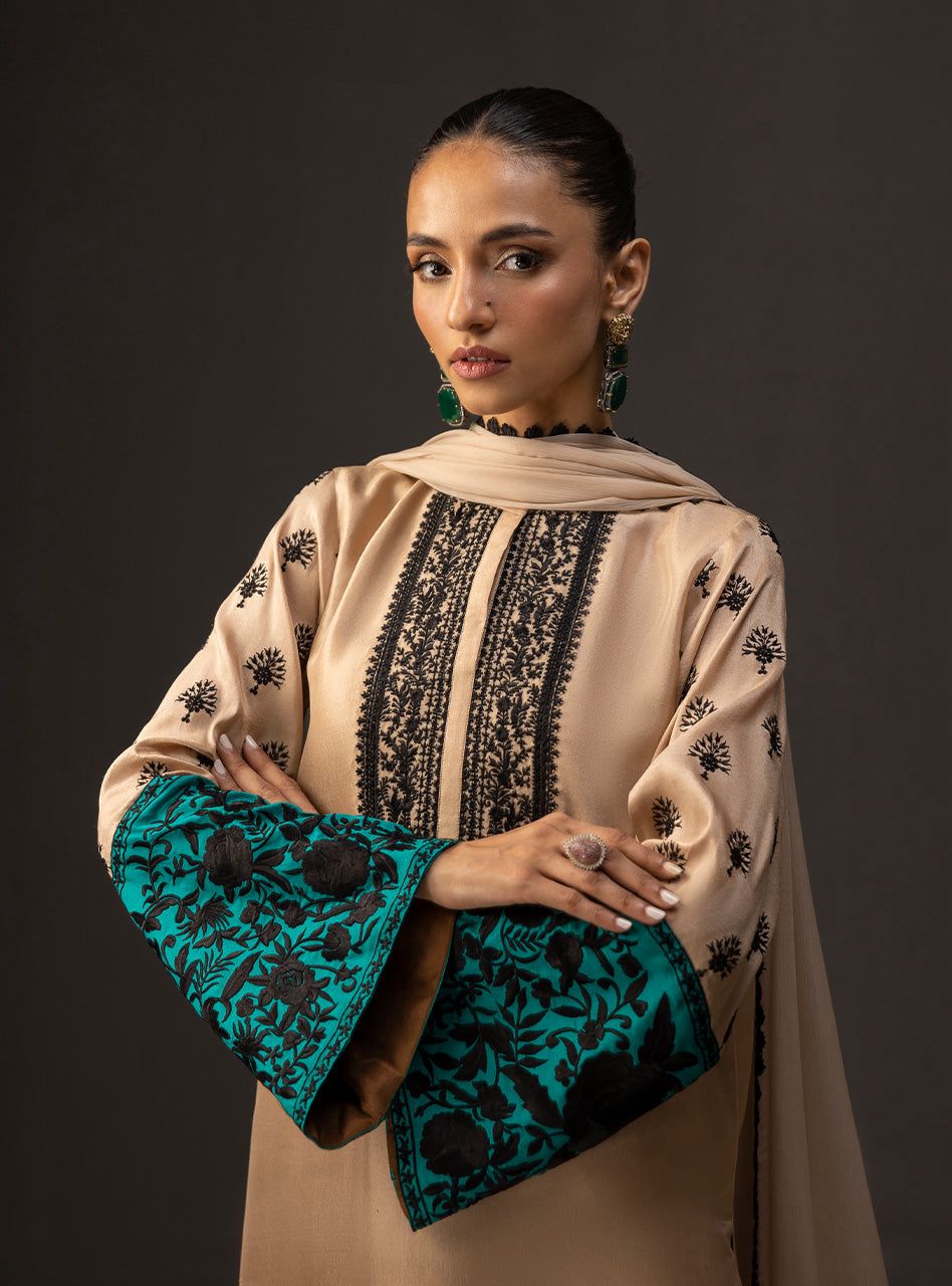 LULUSAR Silk 3PC Digital Printed DF-0066