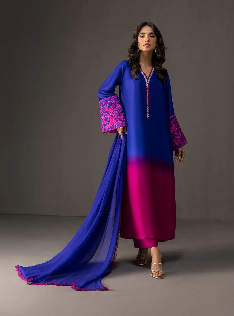 LULUSAR Silk 3PC Digital Printed DF-0065