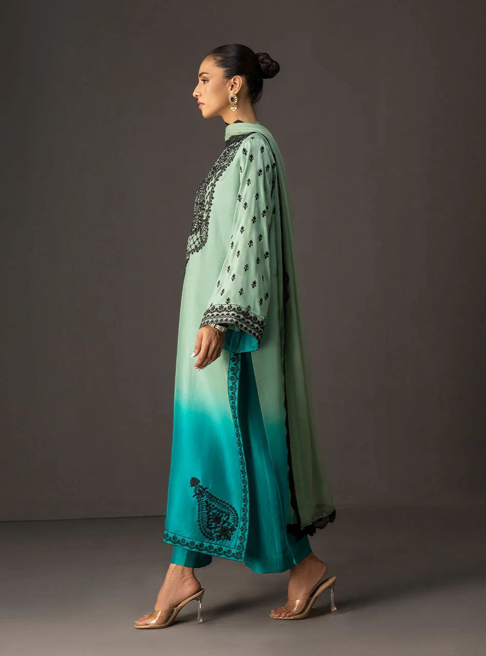 LULUSAR Silk 3PC Digital Printed DF-0064