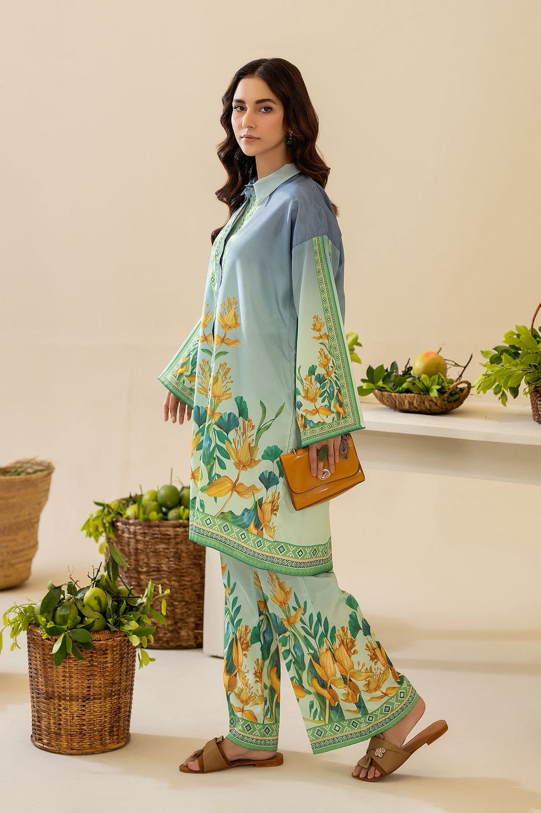 LULUSAR Silk 2PC Digital Printed ,DF-0017