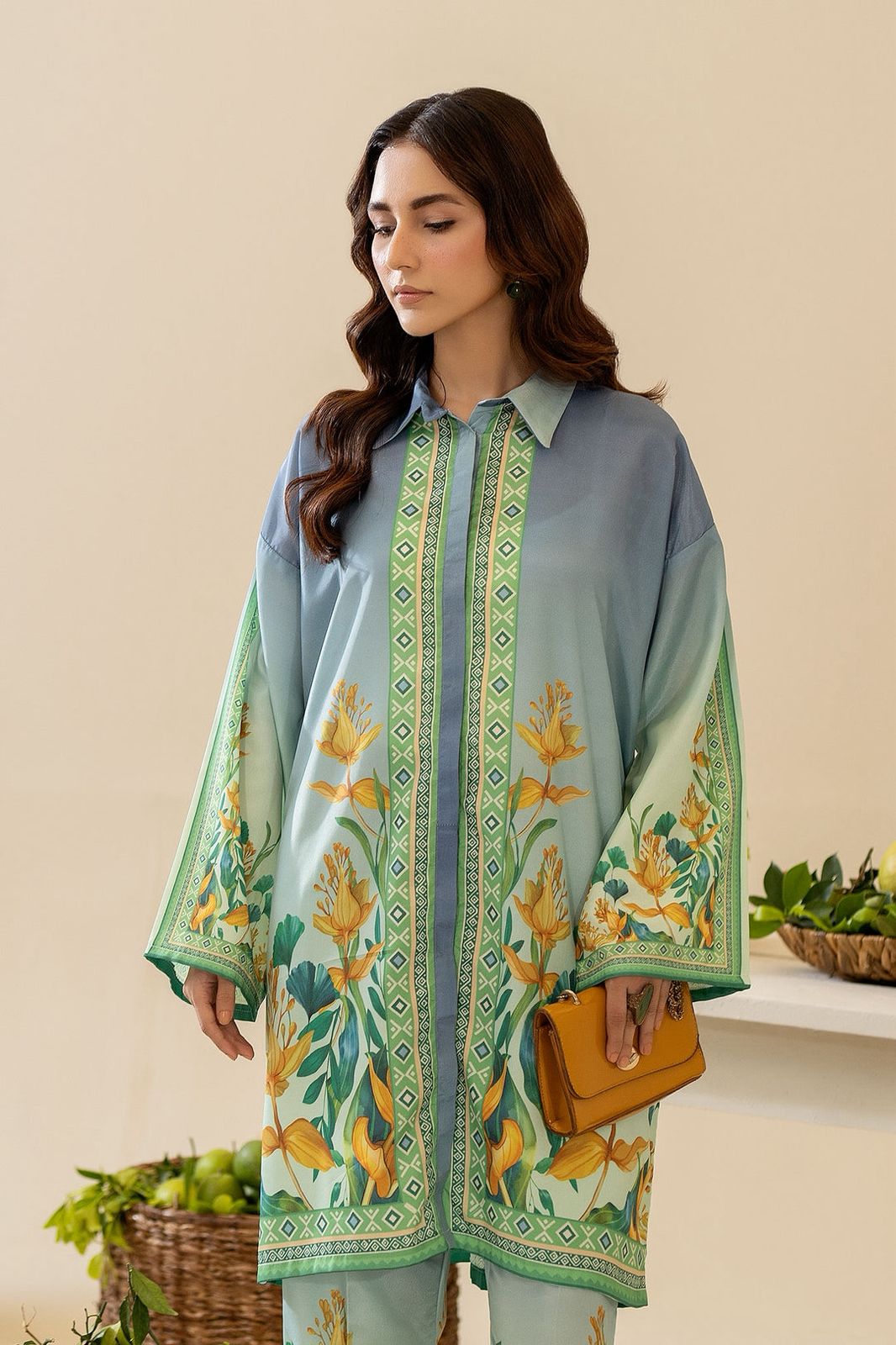LULUSAR Silk 2PC Digital Printed ,DF-0017