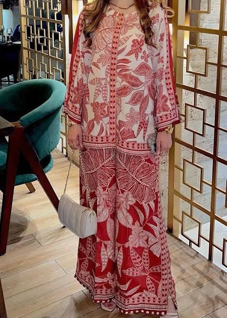 LULUSAR Silk 2PC Digital Printed ,DF-0018