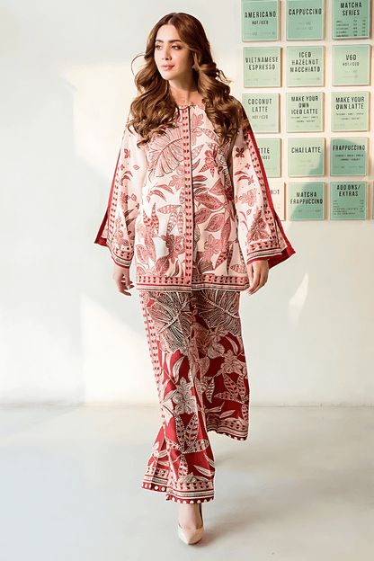 LULUSAR Silk 2PC Digital Printed ,DF-0018