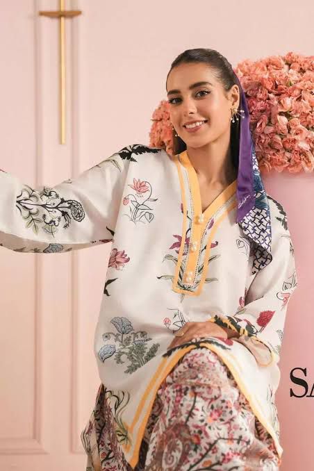 LULUSAR Silk 2PC Digital Printed ,DF-0019