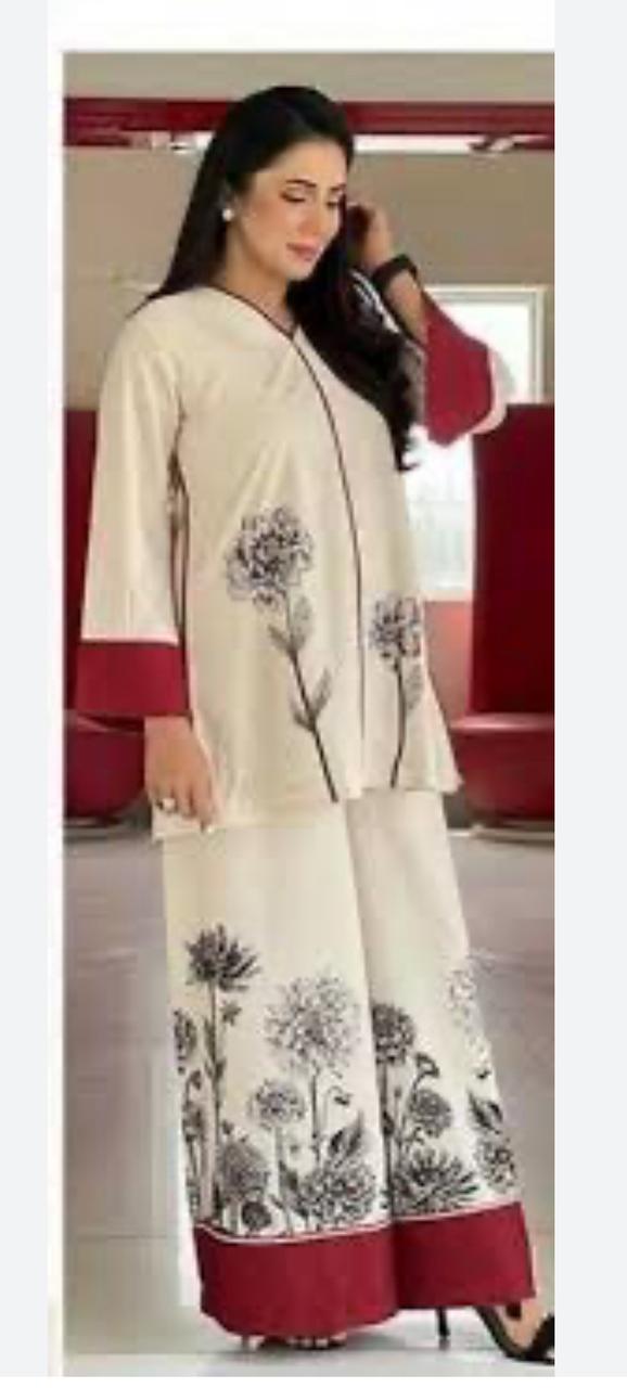 LULUSAR Silk 2PC Digital Printed ,DF-0014