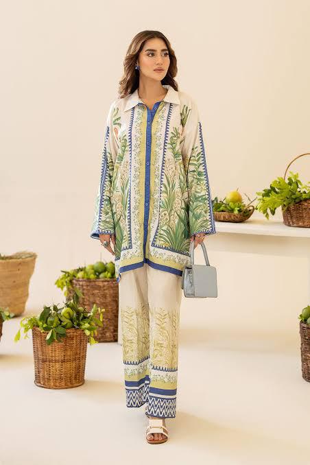 LULUSAR Silk 2PC Digital Printed ,DF-0016