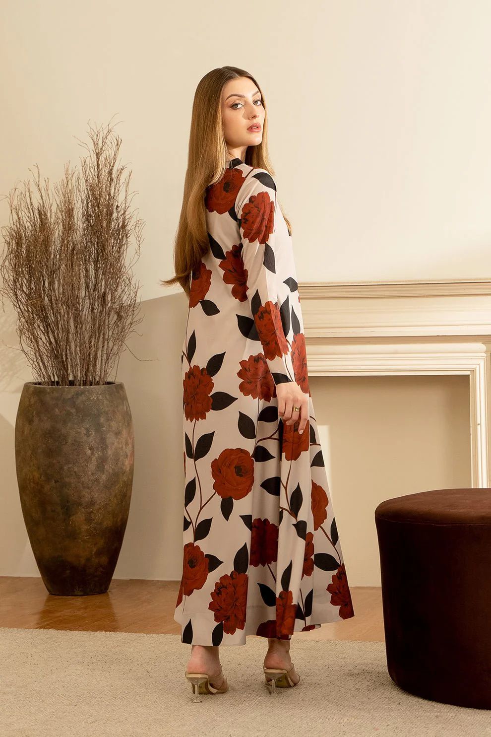 LULUSAR Silk 2PC Digital Printed ,DF-0001