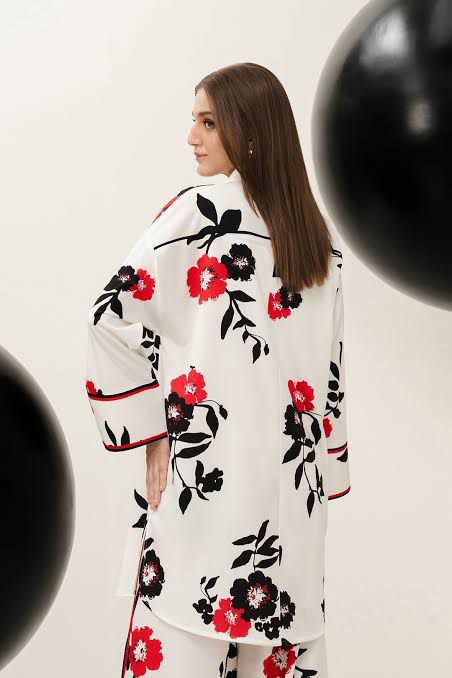 LULUSAR Silk 2PC Digital Printed ,DF-0004