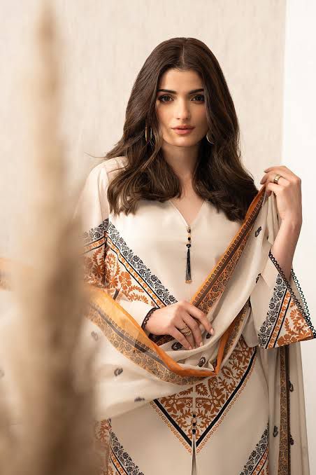 LULUSAR Silk 2PC Digital Printed ,DF-0007