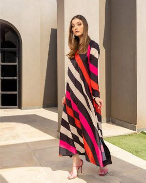 LULUSAR Silk 2PC Digital Printed ,DF-0009