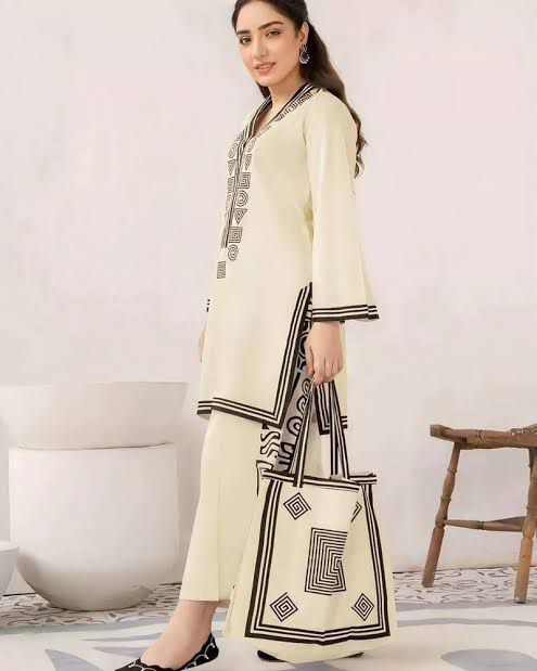 LULUSAR Silk 2PC Digital Printed DF-0057