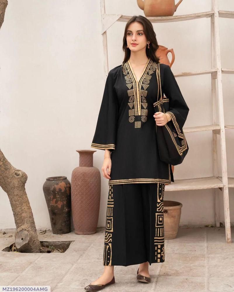 LULUSAR Silk 2PC Digital Printed DF-0058