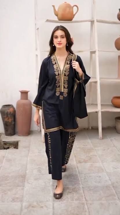 LULUSAR Silk 2PC Digital Printed DF-0058