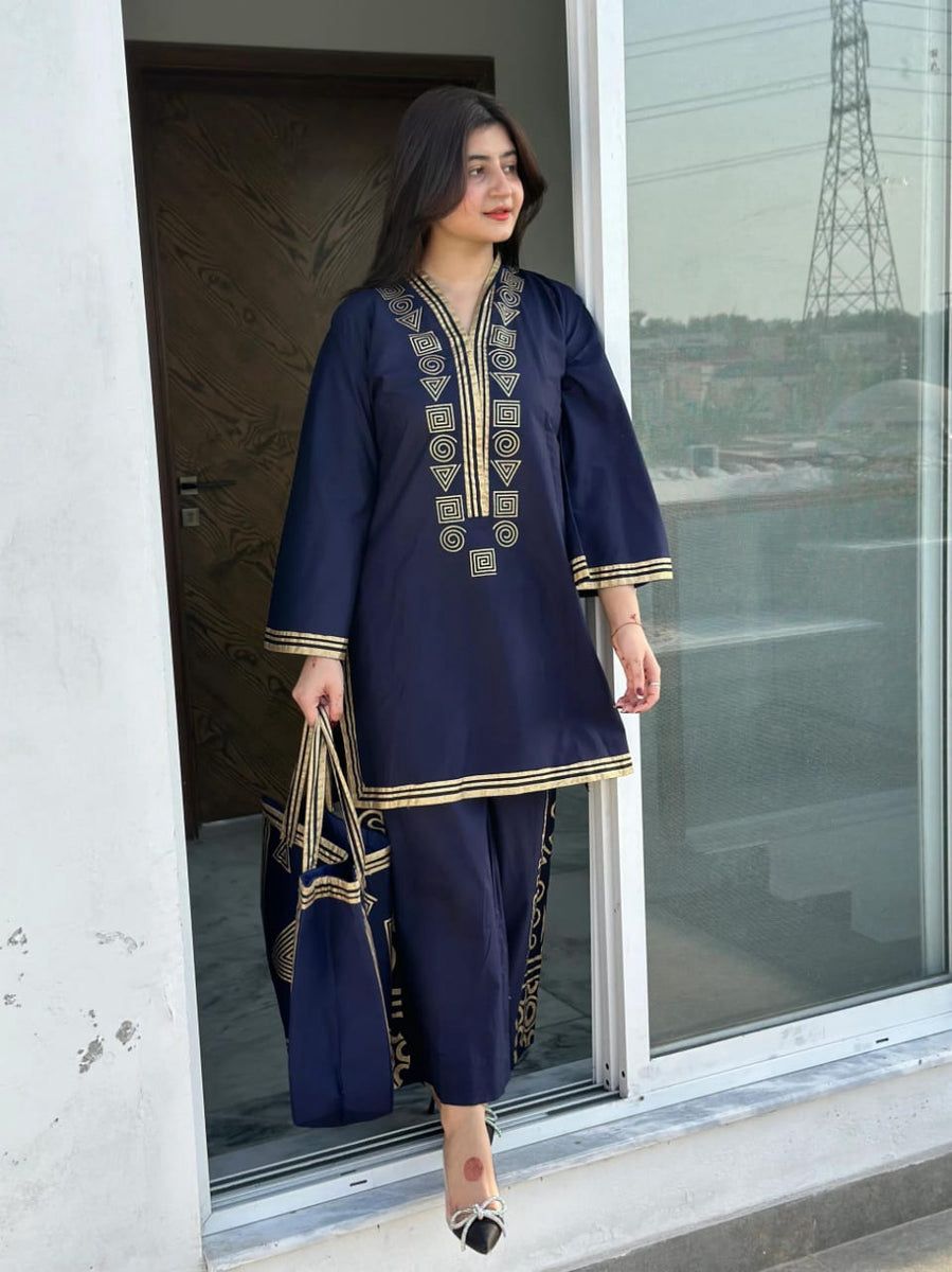 LULUSAR Silk 2PC Digital Printed DF-0059