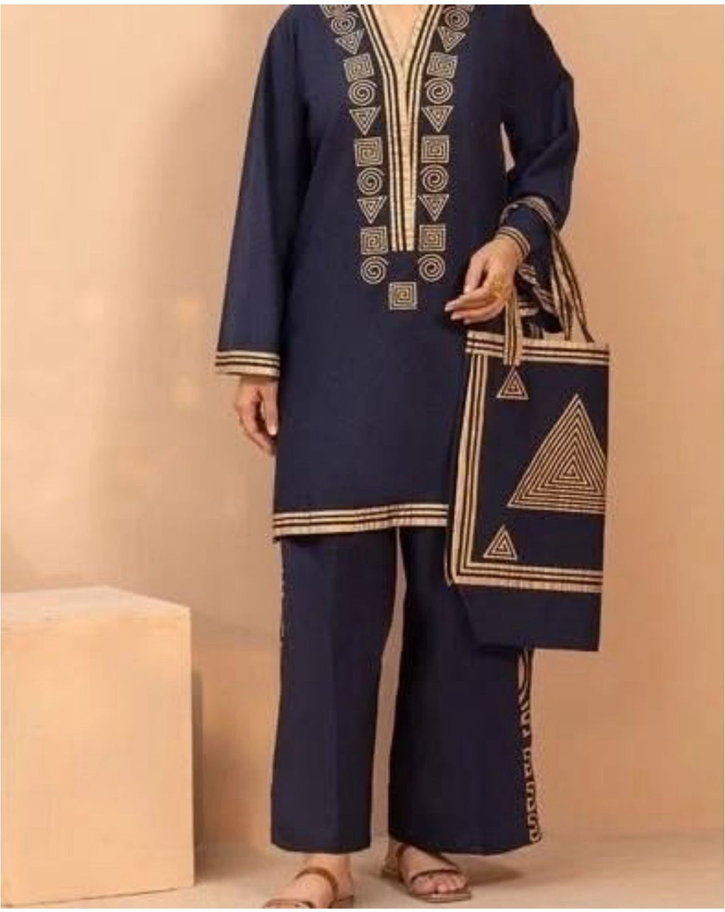 LULUSAR Silk 2PC Digital Printed DF-0059